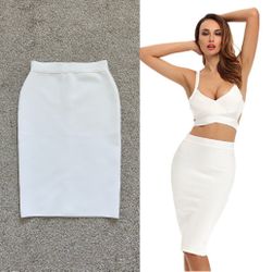 High quality sexy bandage midi skirt -new