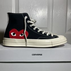Comme Des garçon Cdg Black Heart converse