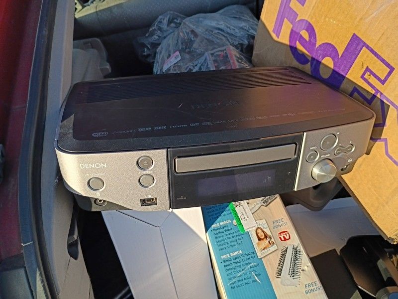 Denon S-302 Sound Reciever Only No Cables Untested Sold As Is