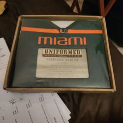 University Of Miami Keepsake Album