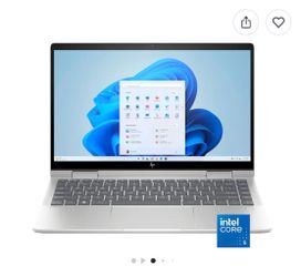 HP - Envy 2-in-1 14" Full HD TouchScreen Laptop - Intel Core 5 - 8GB Memory - 512GB SSD - Natural Silver