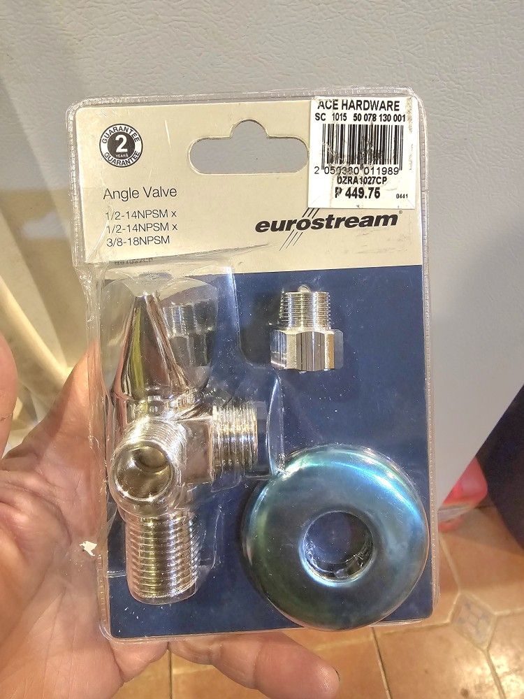 Eurostream Angle Valve New Never Used