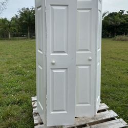2 Door By Fold Paint White 79x 29 5/8