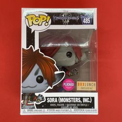 Funko Pop! Disney’s Kingdom Hearts Sora (Monsters Inc.) #485 Flocked BL Excl