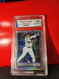 Shohei Ohtani 2026Bowman Chrome #17 Mega Box Mojo Refractor MGS 10 GEM MT