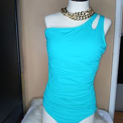 Blue Holipick Bathing Suit
