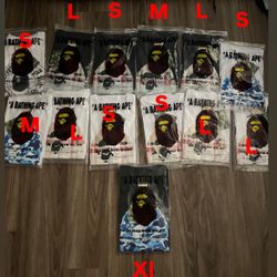 Bape Tees