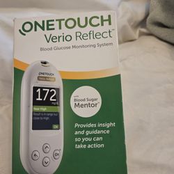 New One Touch VERIO Moniter With Carring Case  Located RANCHO&MILL COLTON 