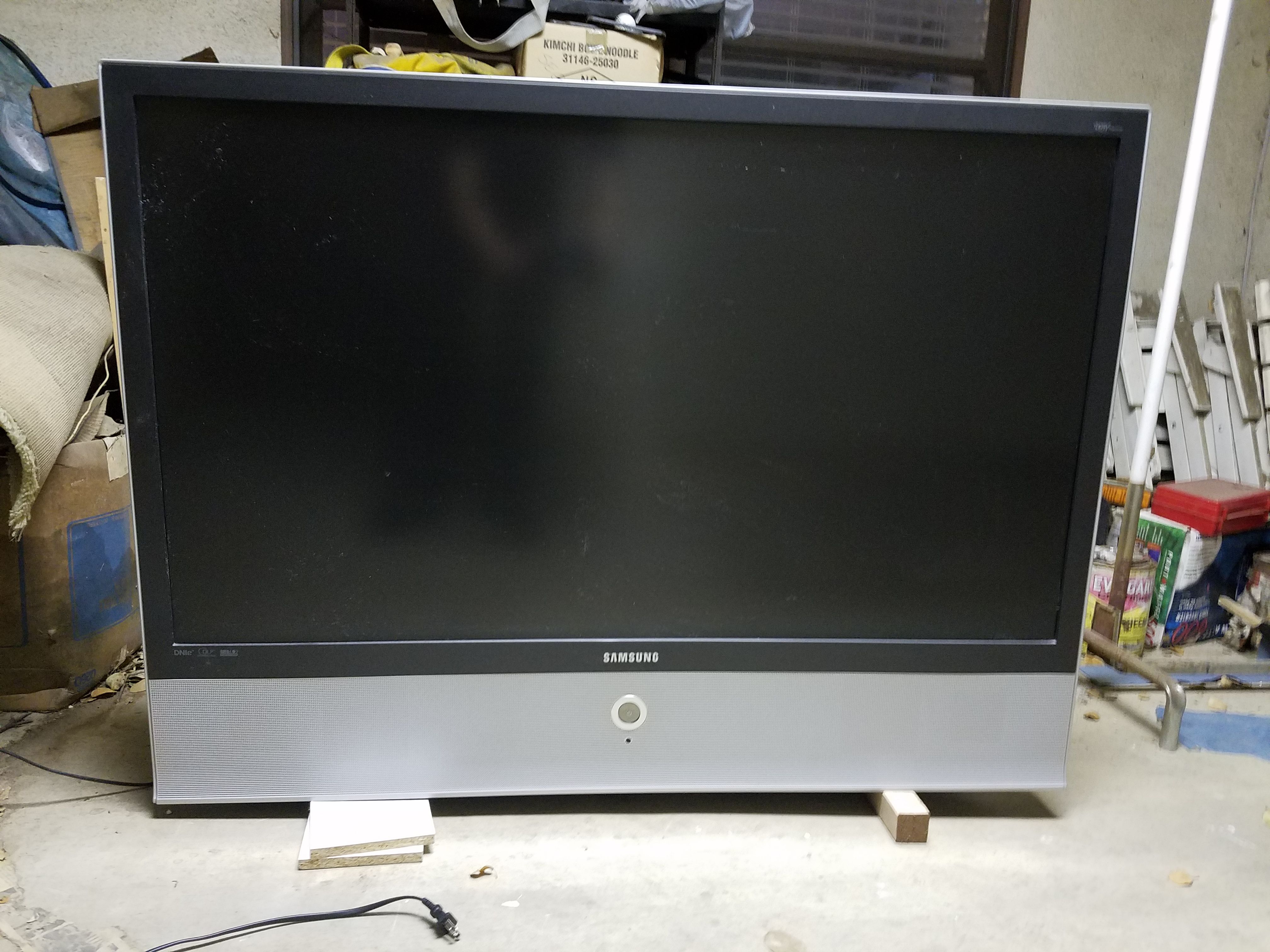 Samsung HLP5063W Widescreen 50 inch DLP HD-ready TV