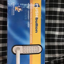 PUSH BUTTON HEAVY DUTY LOCK