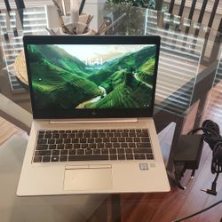 HP  Elite Book  830 G6 Laptop Intel  I5 , 1.90 GHZ, WIN11, 16GB, 237 GB SSD HD  