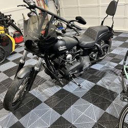 2016 Harley Davidson Fxdb Street Bob Black Rebuilt 