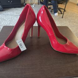 Red Heels Size 11 W Torrid