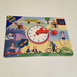 Clock Wooden Puzzle