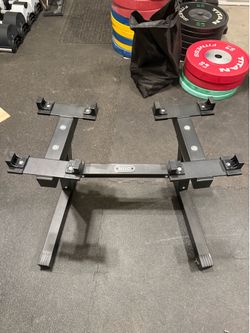 Nuobell adjustable dumbbell stand