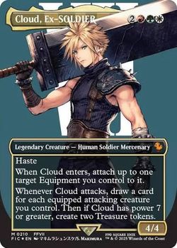 MTG l Final Fantasy Cloud Ex-Soldier