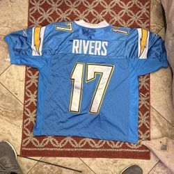 San Diego Chargers Phillip Rivers Adult Xl Jersey by Reebok