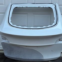 MODEL Y TESLA TAILGATE TRUNK LID BACK DOOR REAR 2020 2021 2022 2023 2024 CLEAN NO DAMAGES