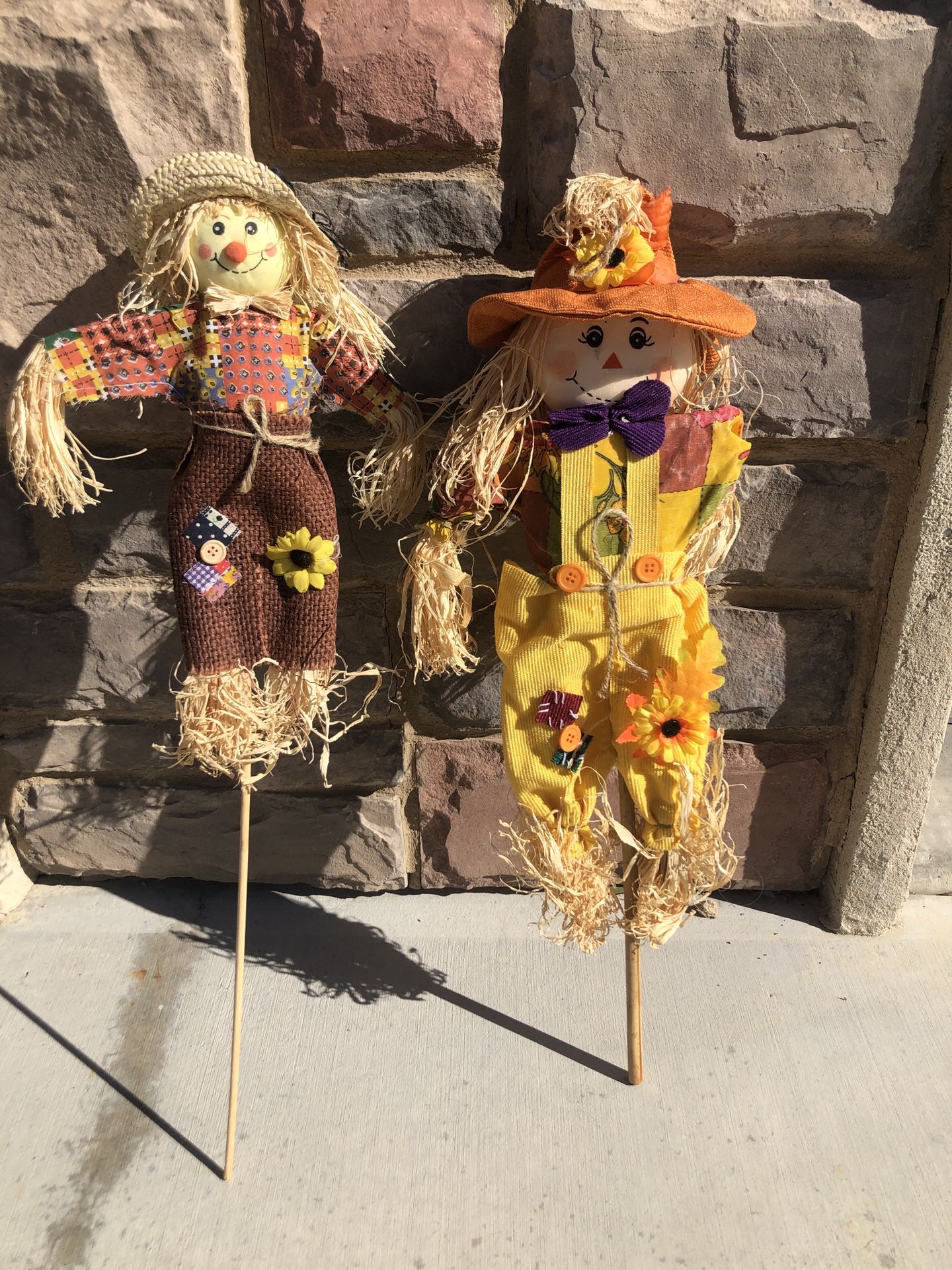 Scarecrow Yard Decor โ Set of 2