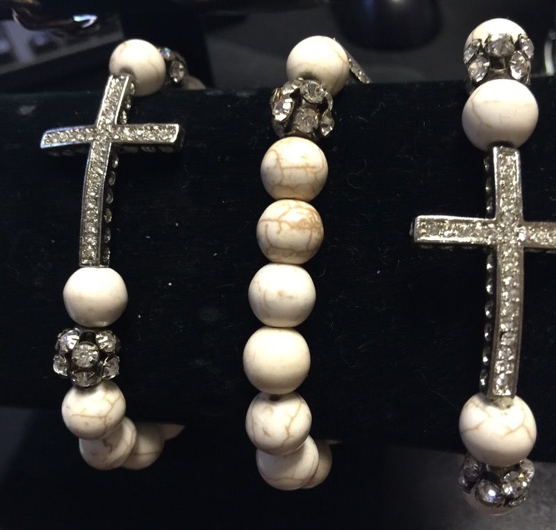 Bracelet beads with Cross gorgeous