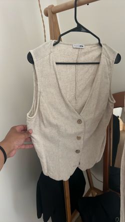 XL Linen blend set - fashion nova
