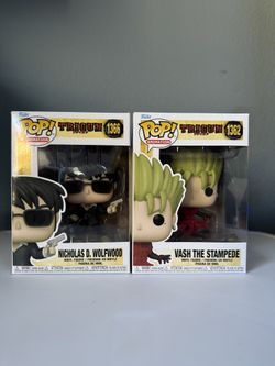 Trigun Funko Pops