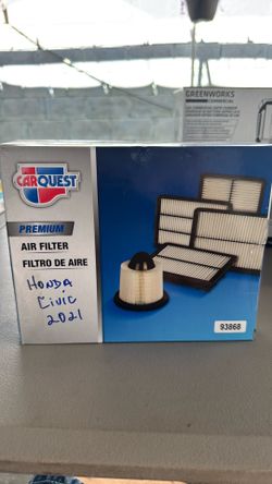 Air Filter 2021 Honda Civic