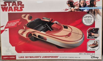 STAR WARS RADIO FLYER LUKE SKYWALKER LAND SPEEDER
