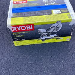 Ryobi 10 Inch Sliding Compound Miter Saw 