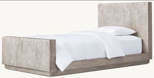 Restoration Hardware twin headboard Thayer