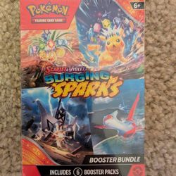 Scarlet & Violet Sealed Pokemon Surging Sparks Booster Bundle Card Game