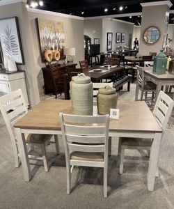 Dining Set Table With 4 Chairs
