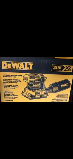 Dewalt sander