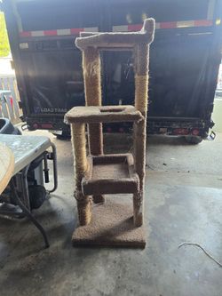 Used cat tree scratcher