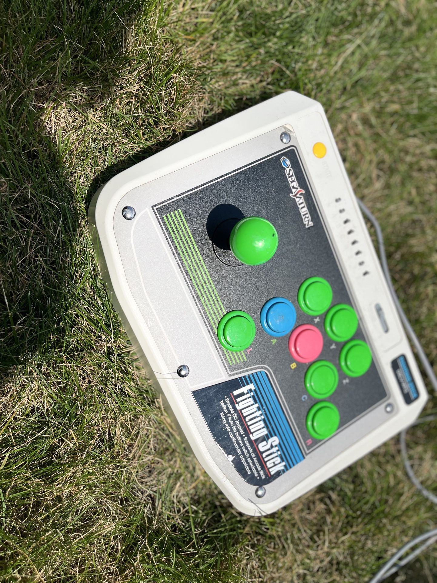 Sega Saturn Virtu Fighting Stick-Arcade Style