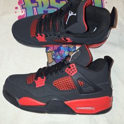 Jordan 4 Retro "Red Thunder"