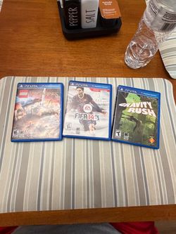 3 empty cases for ps vita