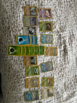 Vintage Pokemon cards - all 1995