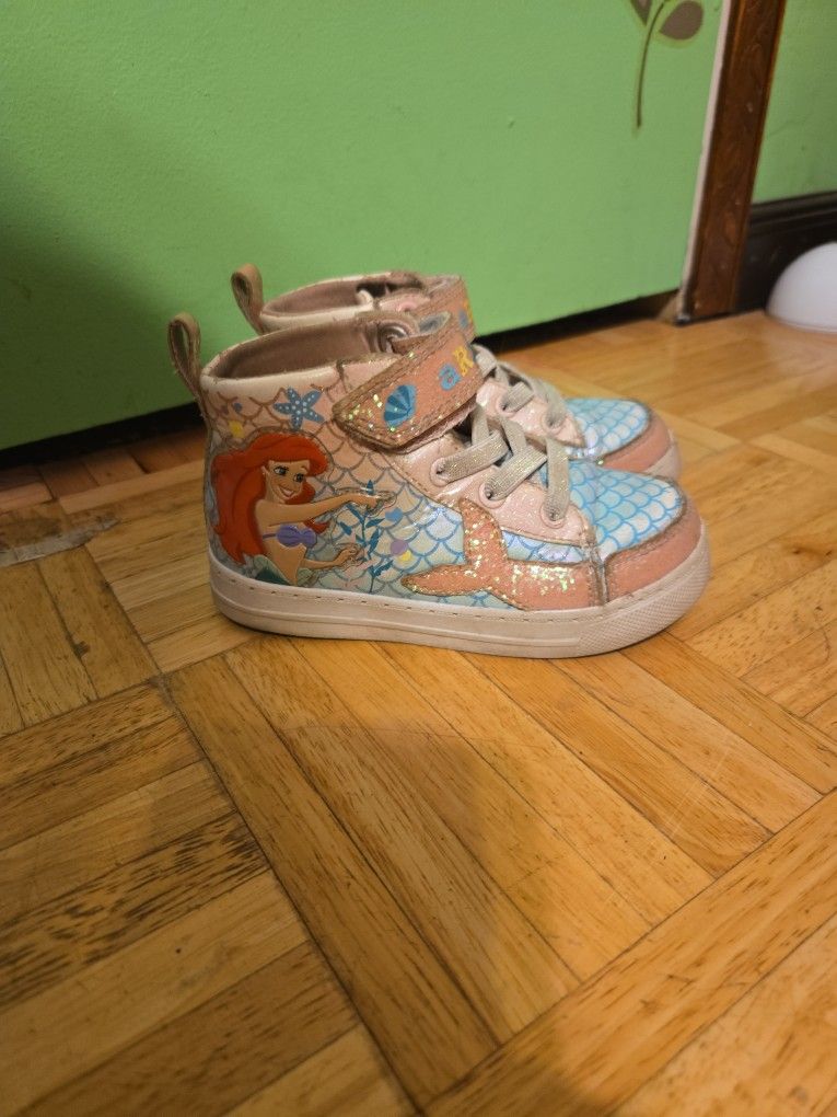 Size 9 Disney Little Mermaid Shoes