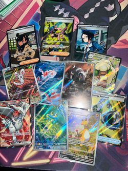 Pokemon cards Illustration Rares and full arts for trade