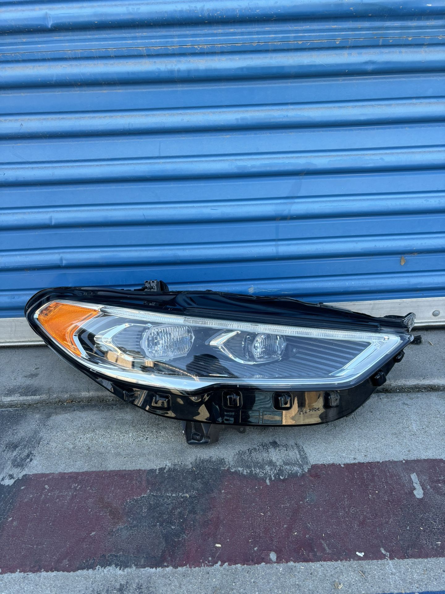 2017,2018,2019,2020 Ford Fusión Headlight/Foco Delantero Xenón LED Rh Passenger Oem,Original Ask