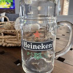 Heineken Stein Beer Glass