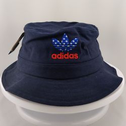 Adidas Bucket Hat Americana Unisex Adults Originals Dark Blue One Size Fits Most