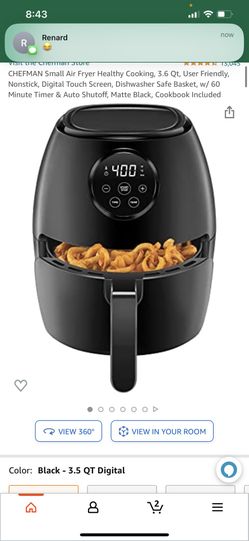 Chefman Turbofry Touch Air Frier