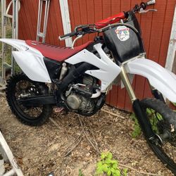 2007 CRF 250R Double Pipe