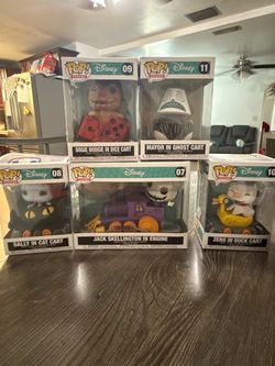 Funko Pop Trains Nightmare Before Christmas Set of 5