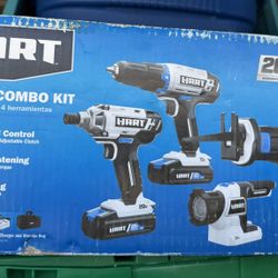 Hart 4 Tool Combo set