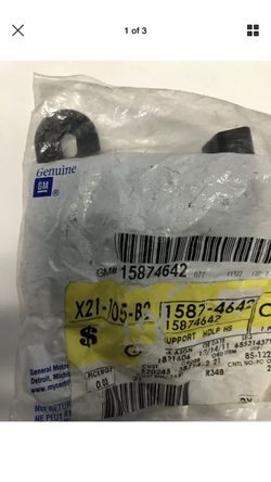 OEM GM headlight lamp support bracket part # 15874642