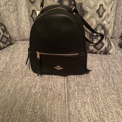  Black Coach Backpack 