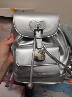 Silver hello kitty small back pack